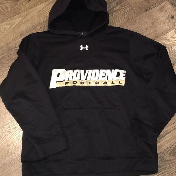 Black under Armour Providence Friars hooded hoodie sweatshirt pullover sweater - Picture 1 of 1